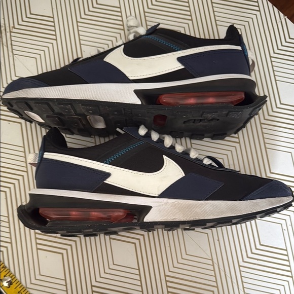 Nike Air Max Pre-Day Black &Midnight Blue Athletic Shoes - Picture 8 of 9